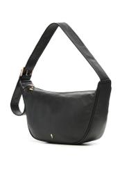 Black leather shoulder bag TORES-1317-99(Z26)