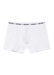 Three-pack of men's cotton boxers ZESMB-0002A-15(KS), front product view on a white background.