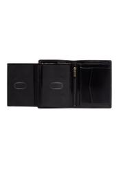 Men's wallet PL-190-99(KS), product view inside on white background.