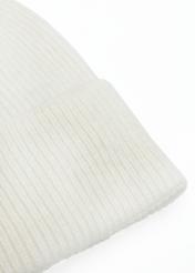 White women's hat CZADT-0206-11(Z25) - close-up of the detail on a white background.