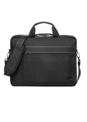 Black men's laptop bag TORMN-0422-99(Z26), front product view on white background.