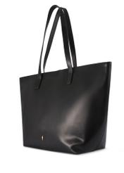 Large leather women's shopper handbag TORES-1258-99(W26) - diagonal product view, on a white background.