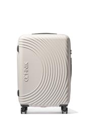 Set of wheeled suitcases (19"/24"/28") WALAB-0088-1A(W26), front view on a white background.