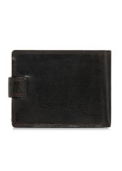 Leather clasp brown men's wallet PORMS-0553-89(W24)-02