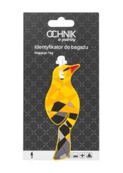 Luggage tag AW-012-0002-21(W25), front view of the product on a white background.