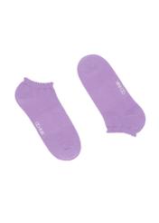 Women's short purple socks SKADT-0055A-72(W23)-01