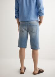 Men's blue denim shorts SZOMT-0037-7B(W26)