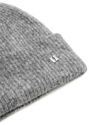 Women's gray cap CZADT-0201-9B(Z26), close-up of the product detail on a white background.