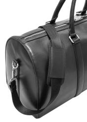 Black travel bag TORMS-0470-99(Z25), close-up of the product detail on a white background.