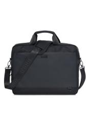 Black men's briefcase with laptop pocket TORMN-0312A-99(Z24)-01