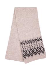 Women's wool scarf SZADT-0228-1J(Z26), front view of the folded product on a white background.