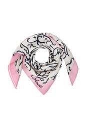 Thin women's silk scarf SZADT-0170-98(W25)-01