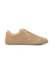 Light brown suede men's shoes BUTYM-0491-1K(W26), side view of the product on a white background.