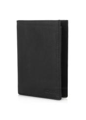 Leather men's wallet with no zipper PORMS-0204-99(Z24)-02