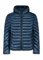 Men's navy blue jacket KURMT-0380-69(Z25), front product view on white background.
