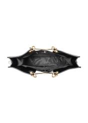 Black women's handbag TOREC-0728A-99(Z25), product view inside on white background.