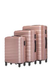 Set of 19'/24'/28' trolley suitcases WALAB-0081-5X(W26), diagonal product view on a white background.