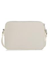 Cream three-compartment women's handbag TOREC-0830A-12(W25)-03