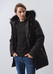 Men's winter jacket with hood KURMT-0320-99(Z24)-01