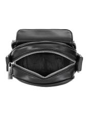 Black men's bag with pocket TORMN-0292-99(W23)-05