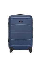 Medium suitcase on wheels WALAB-0077-7D-24(W26), front product view on white background.