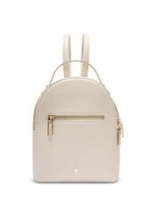 Small cream women's backpack TOREC-1128-0B(W26) - front product view, on white background.