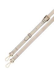 Beige women's shoulder bag TOREC-1182-1A(W26), view of the product strap on a white background.