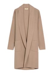 Women's camel cardigan KARDT-0041-1D(W26)