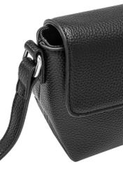 Black small women's shoulder bag TOREC-0916-99(W26)