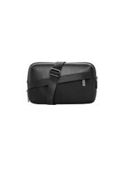 Black men's backpack with a pouch TORMN-0442-99(Z26)