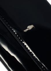 Navy blue medium women's wallet POREC-0419-69(Z25) - close-up of detail on white background.