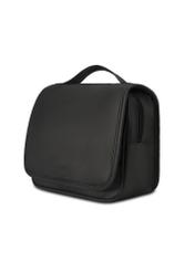 Men's cosmetic bag in black TORMN-0370-99(Z25), diagonal product view on a white background.