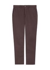 Chocolate men's trousers SPOMT-0103A-90(Z25), front product view on white background.