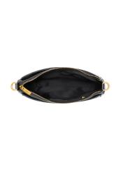Black women's shoulder bag TOREC-1245-9F(Z26), interior view on a white background.