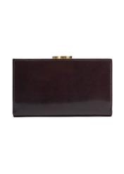 Burgundy Leather Women's Wallet PL-128-4D(KS)