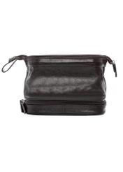 Men's glossy cosmetic bag TORMS-0479-89(Z25), front product view on white background.