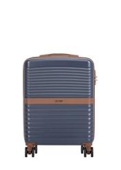 Small suitcase on wheels WALAB-0084-7D-19(W26), front view of the product on a white background.