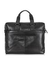 Men's black leather business bag TORMS-0404-99(Z23)-04