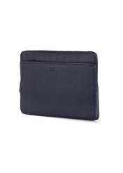 Men's navy blue leather briefcase TORMS-0286A-69(W24)-02