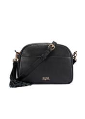 Black leather women's handbag TORES-0806E-99(Z25), product view front on white background.
