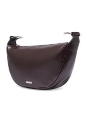 Small burgundy women's handbag TORES-1374-4D(Z26) - diagonal product view, on a white background.