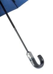 Navy blue men's umbrella PARSM-0002-7E(W26), view of the product handle on a white background.
