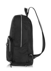 Black folding backpack and bag 2 in 1 women's TOREN-0275-99(W24)-03