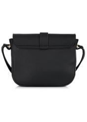 Women's black postbag with logo TOREC-0627B-99(W24)-05