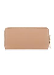 Large beige leather women's wallet PORES-0800C-81(Z23)-04