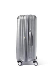 Large suitcase on wheels WALPC-0001-9X-28(W26), side view of the product on a white background.