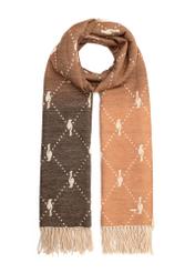 Large double-sided women's scarf SZADT-0160 A-24(Z 25), front product view on a white background.