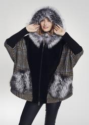 Women's sheepskin coat KOZDS-0053-1177(Z21)-03