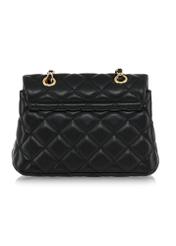 Black quilted chain handbag TOREC-0932A-99(Z24)-05