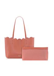 Shopper bag with makeup bag TOREC-0763-85(W23)-05